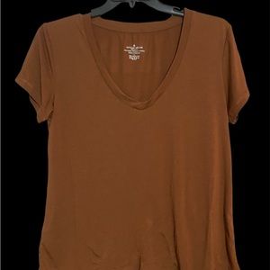 Antonio Melani comfy t shirt high quality. Very prettyCarmel color !